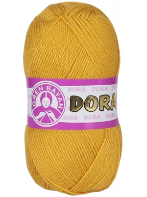 1 Adet Dora El Örgü İpi Yünü 100 gr 102 Sarı