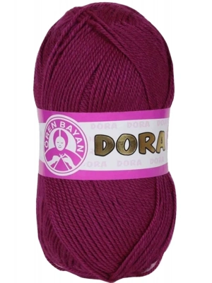 1 Adet Dora El Örgü İpi Yünü 100 gr 103 Mürdüm