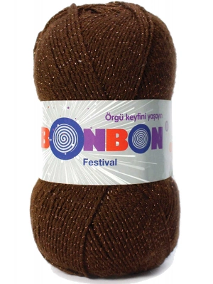 1 Adet Festival Simli Örgü İpi Yünü Renk No:219