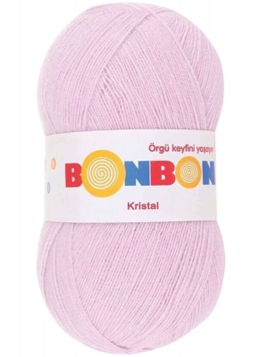 1 Adet Kristal El Örgü Lif İpi Açık Lila 98332