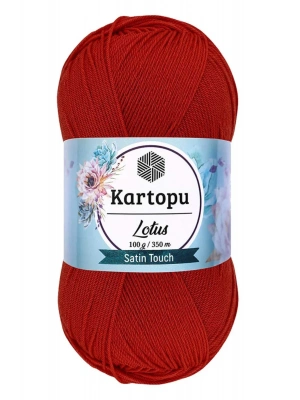 1 Adet Lotus Bikini Büstiyer Bluz Örgü İpi  K101 Nar Çiçeği