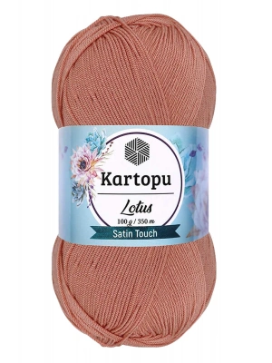 1 Adet Lotus Bikini Büstiyer Bluz Örgü İpi  K103 Pişmiş Ayva