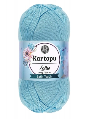 1 Adet Lotus Bikini Büstiyer Bluz Örgü İpi  K537 Bebe Mavi