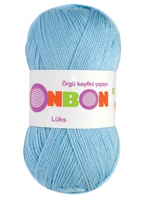 1 Adet Lüks Patik İpi Yünü Mavi 98231