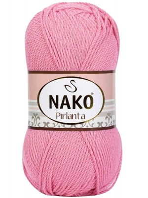 1 Adet Pırlanta Amigurumi El Örgü İpi Yünü Pembe 6740