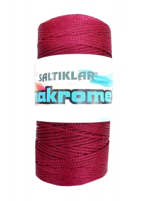 1 Adet Polyester Makrome İpi 1560 Bordo 100 gr
