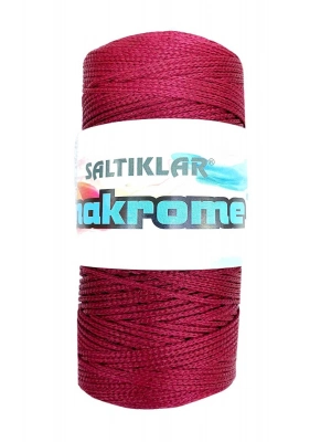 1 Adet Polyester Makrome İpi 1560 Bordo 100 gr