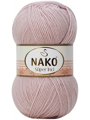 1 Adet Süper İnci El Örgü İpi 100 gr Gül Goncası 318