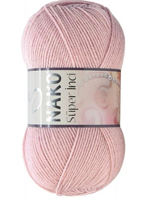 1 Adet Süper İnci El Örgü İpi 100 gr Pembemsi Pudra 10275