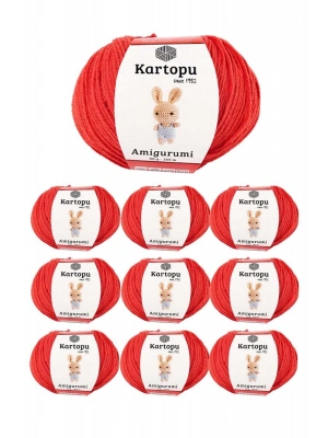 10 Adet Amigurumi El Örgü İpi 50gr 1170