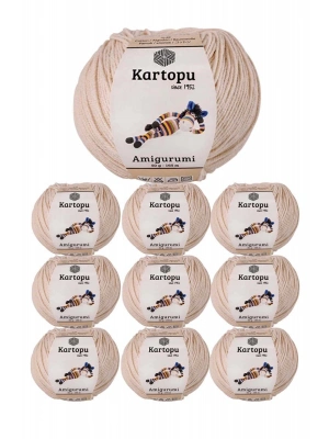 10 Adet Amigurumi El Örgü İpi 50gr 354