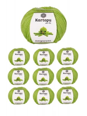 10 Adet Amigurumi El Örgü İpi 50gr 404