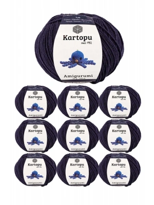 10 Adet Amigurumi El Örgü İpi 50gr 630