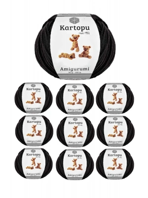 10 Adet Amigurumi El Örgü İpi 50gr 940