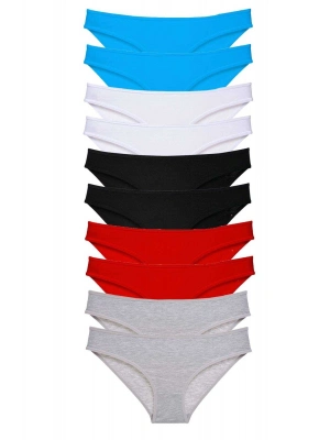 10 adet Süper Eko Set Likralı Kadın Slip 528