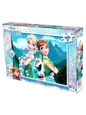 ®  100 Parça Frozen Puzzle