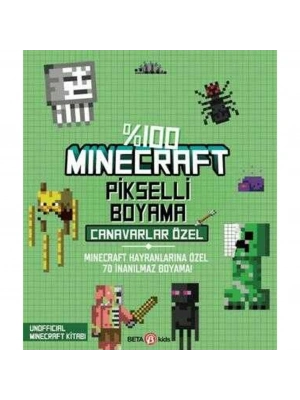 %100 Pikselli Boyama Canavarlar Özel