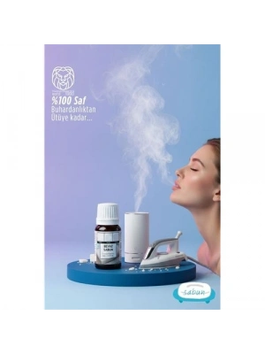 ® %100 Saf Beyaz Sabun Esansı - 10 ml Hiper-Konsantre Oda ve Ütü Kokusu
