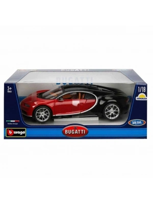 1011040 1:18 Bugatti Chiron Model Mavi Araba -