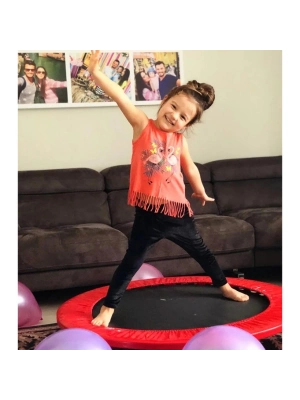 102 cm (40 inç) Kırmızı Trambolin