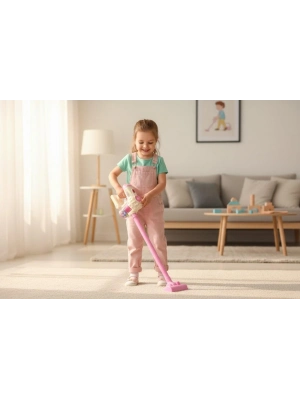 1023 ŞARJLI OYUNCAK ELEKTRİK SÜPÜRGESİ