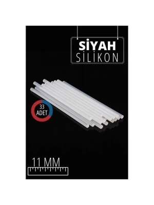 11 mm 33 Adet Sıcak Silikon