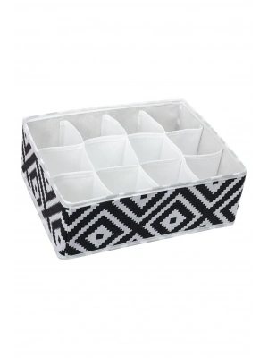 12 Bölmeli Mozaik Desen Pratik Bölmeli Çekmece Düzenleyici Organizer