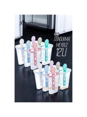 12 li Dondurma Kalıbı Meybuz Kalıbı 721453