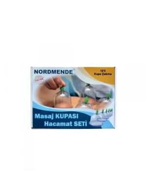 12Li Hacamat Masaj Kupa Set