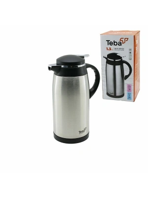 1.3 lt İçi Cam Dışı Çelik Termos