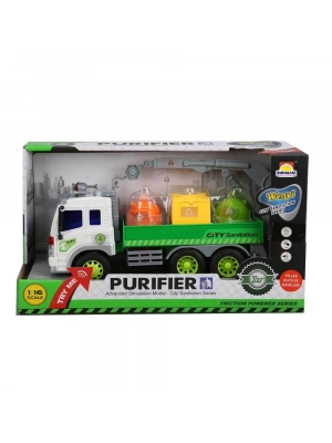 ® 13078 SUN-YFN 1:16 GERİ DÖNÜŞÜM KAMYONLARI  IŞIKLI