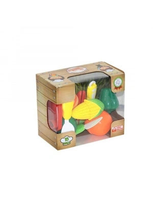 ® 16 Parça Kesilebilen Meyve Sebze Oyun Seti