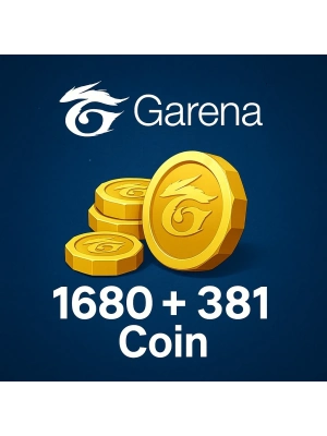 1680 + 381 Coin Garena Global PC