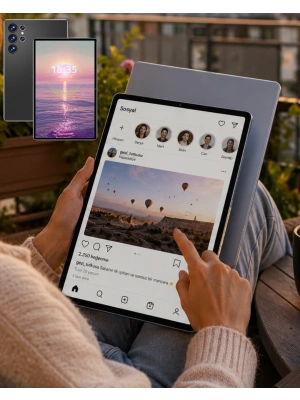 16GB RAM 1TB Tablet PC Klavyeli Kılıflı Kalemli Tablet Seti