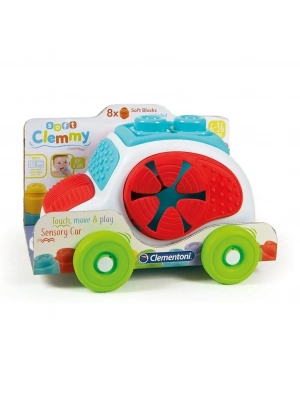 17315 Soft Clemmy - Yumuşak Blok Duyusal Araba 6-36 ay
