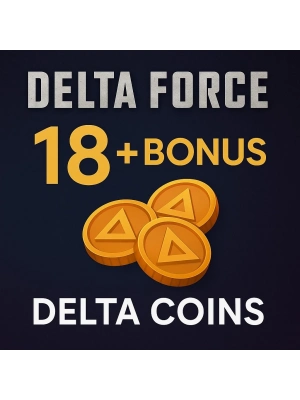 18 + Bonus Delta Coins