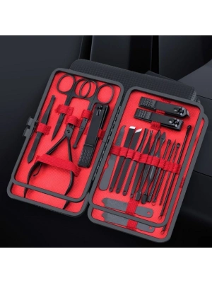 ®  18 Parça Çanta Tipi Manikür Pedikür Tırnak Bakım Seti