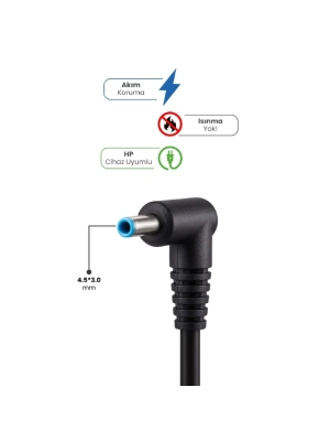 19.5V 3.33A 4.5 * 3.0mm 65W HP İçin Laptop Adaptör