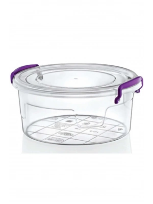 1No Yuvarlak 0,60 Lt. Saklama Kabı Royaleks-ÇNK2002