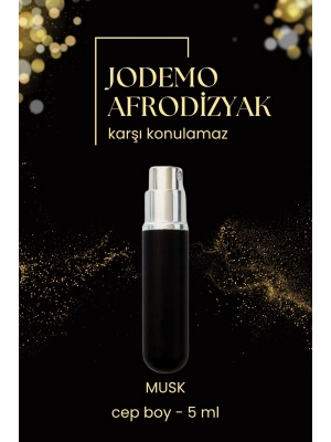 2 Adet Afrodizyak Etkili Erkek Parfüm Cep Boy Musk 5ml