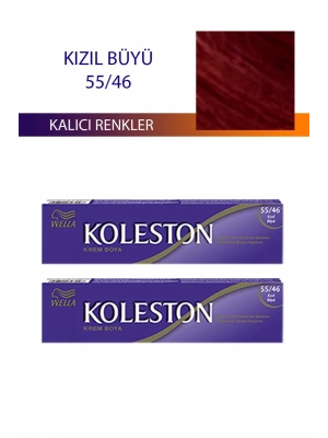 2 Adet Single Tüp Boya Saç Boyası Kızıl Büyü 55/46