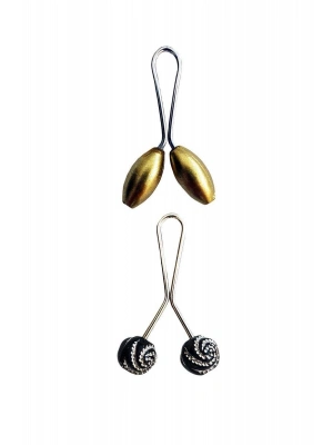 2 Adet Tesettür Eşarp ve Şal Klipsi Set 4