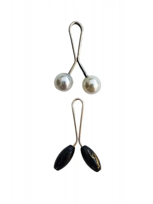 2 Adet Tesettür Eşarp ve Şal Klipsi Set 7