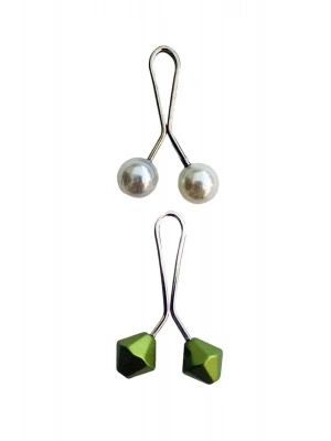 2 Adet Tesettür Eşarp ve Şal Klipsi Set 9