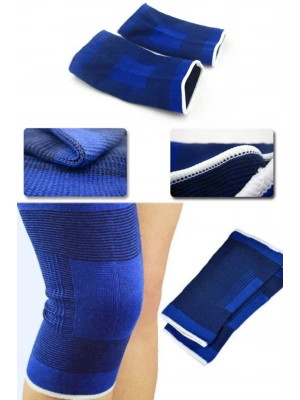 2 Li Elastik Dizlik - Egzersiz Ve Spor Dizliği Büyük Boy 23 Cm