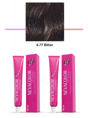 2 li Set Premium 4.77 Bitter - Kalıcı Krem Saç Boyası 2 X 50 g Tüp