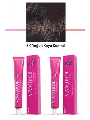 2 li Set Premium 6.0 Yoğun Koyu Kumral - Kalıcı Krem Saç Boyası 2 X 50 g Tüp