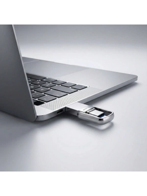 2si 1 Arada USB 3.2 Type-C Ve USB 64GB Metal Flash Disk