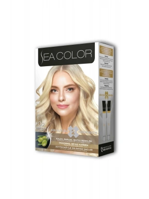 2 Tüp Krem Saç Boyası Seti Bebek Sarısı No:0.2