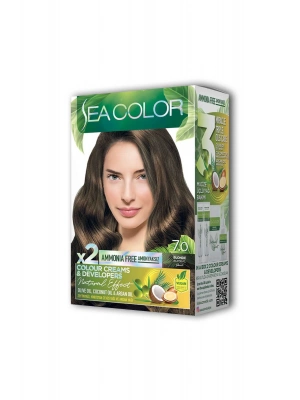 2 Tüp Krem Saç Boyası Seti Kumral No:7.0